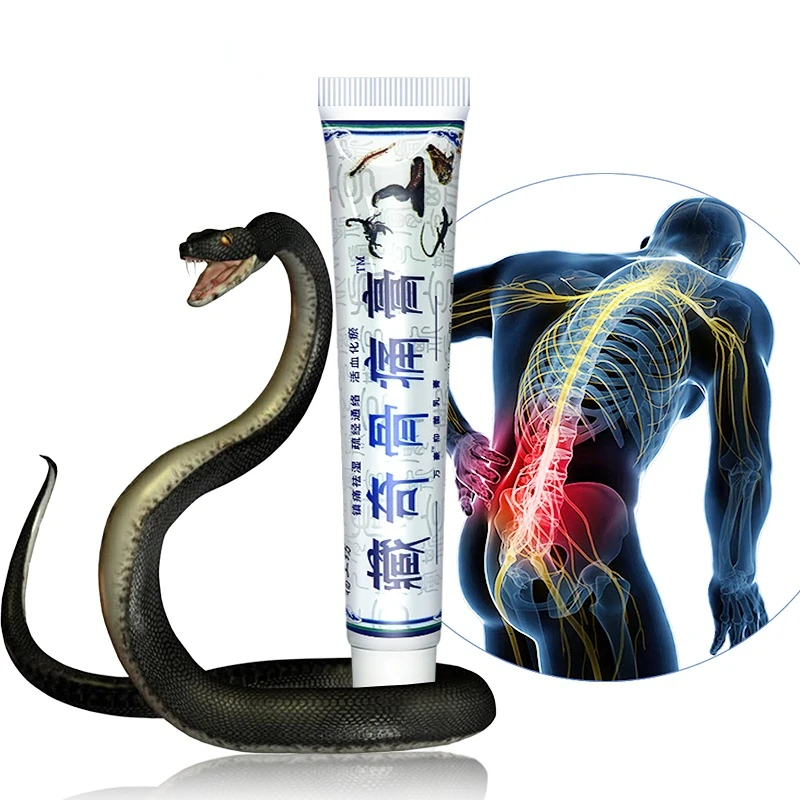 

30g 1pcs Snake Oil Arthritis Analgesic Ointment Body Joint Back Neck Knee Pain Relief Cream Chinese Herbal Medical Joint Cream
