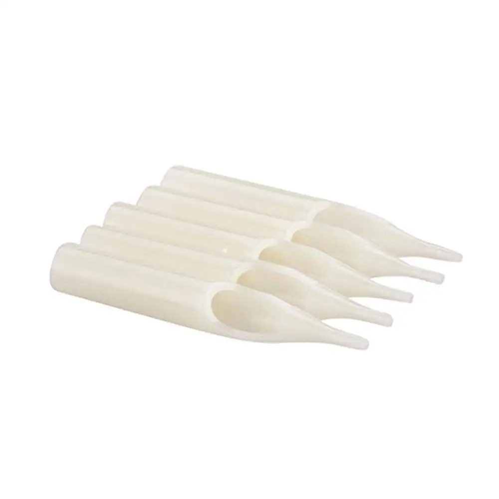 50/100pcs Assorted Disposable Tattoo Tip Plastic Tattoo Tips Nozzle Tube for RL RS RM M1 Machine Needles Supply