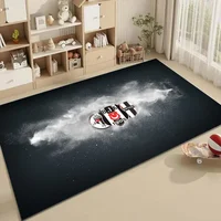 1pc Fashion Besiktas BJK Bathroom Absorbent Mats Anti-Slip Mats Home Decor Supplies Carpets Home Kitchen Floor Mats 1