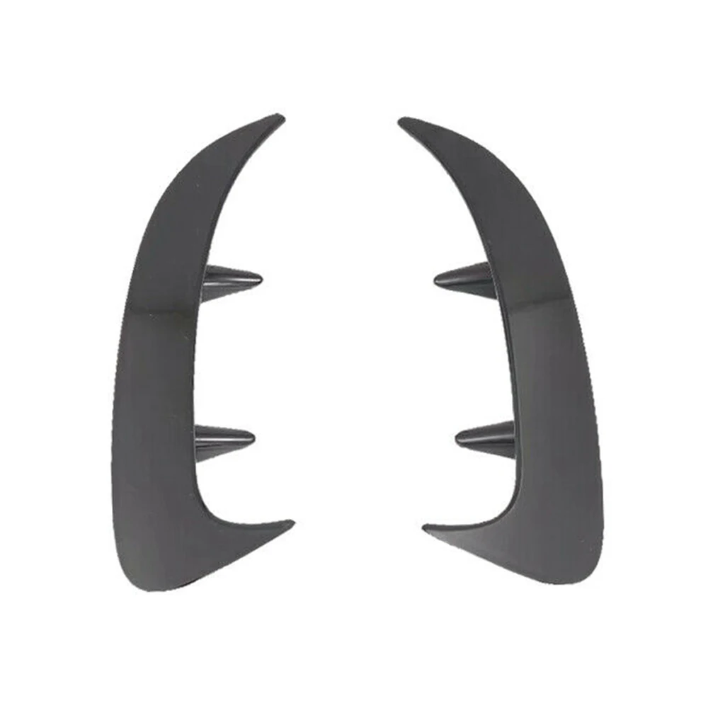 

2 * чёрный задний бампер из АБС-пластика, спойлер, Крышка вентиляционного отверстия, отделка, автостайлинг, автомобильные аксессуары для Mercedes-Benz A-Class W177 2019-2021