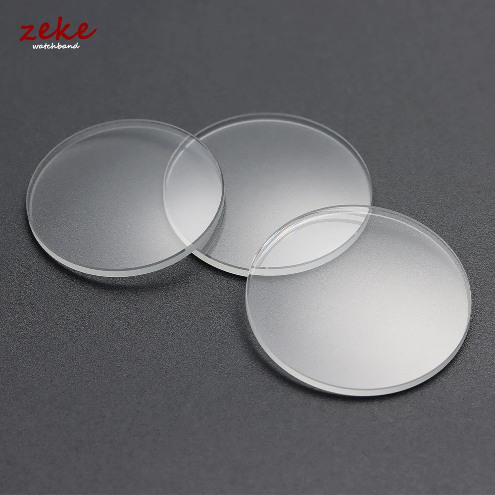 Premium Transparent Double-Domed Watch Crystal - Multiple Thickness & Diameter Options Available