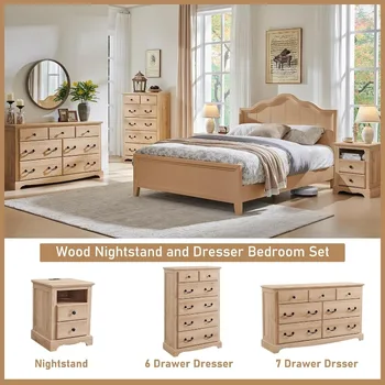 6 Drawers Dresser Chests for Bedroom, 48 3