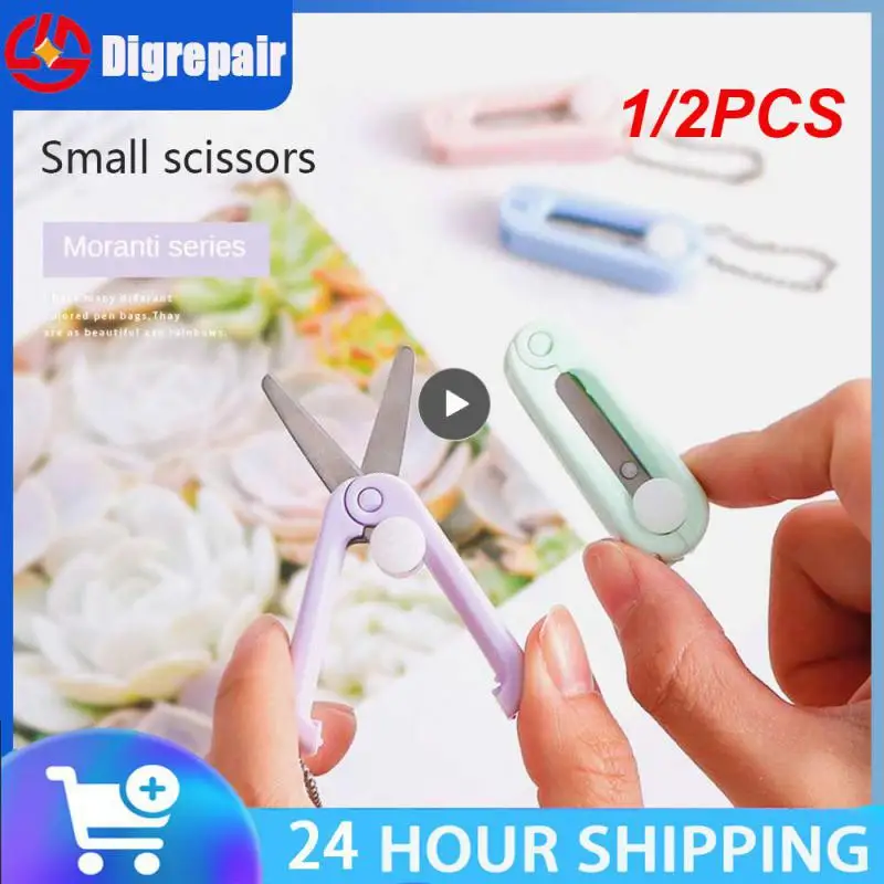 

1/2PCS Anti-rust Adjustable Multifunction Morandi Mini Tool Safety Fold Tool Water Proof Mini Slicer Portable Universal
