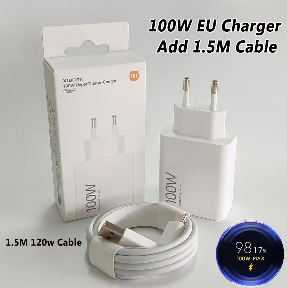 Original Xiaomi 100W Hyper Fast Charging Type-C Charger