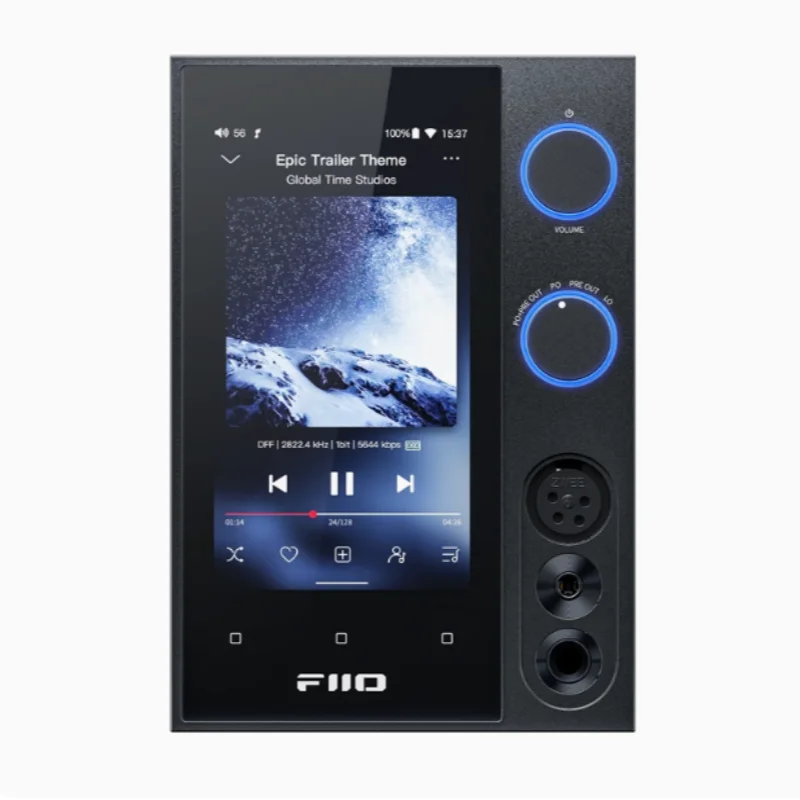 FiiO R7 Android 10 Desktop Digital Streaming Music Player DAC AMP Headphone Amplifier ES9068AS chip Bluetooth 5.0 DSD512 3