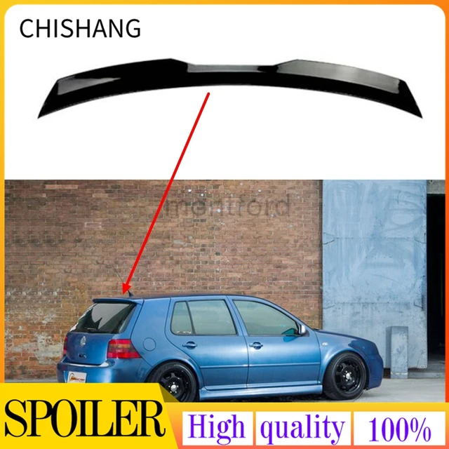 For Volkswagen GOLF 4 Spoiler 2001-2006 mk4 High Quality ABS Material Car  Rear Wing Primer Color Rear Spoiler - AliExpress