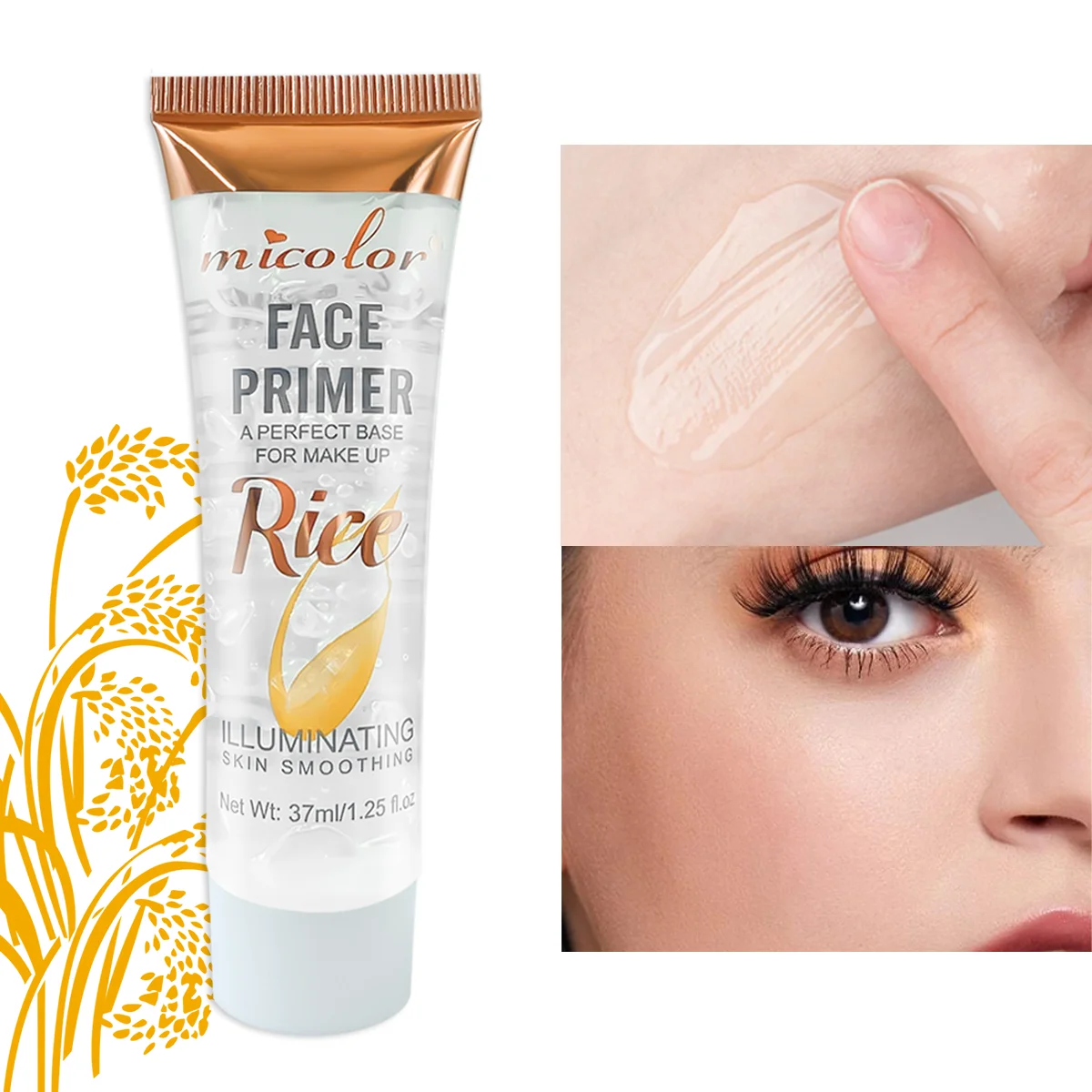 Rice Primer Primer Spray two-piece oil control fast film forming moisturizing waterproof non-makeup combination