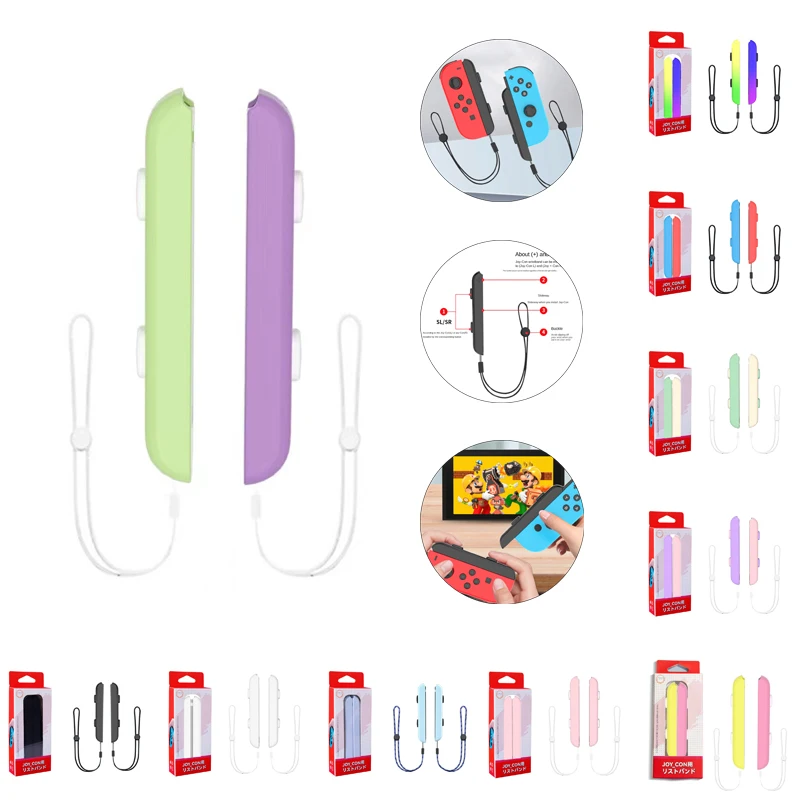 1 Paio Just Dance Band Regolabile Joy-Con Controller Elastico Dance Wrist Band Fit Strap Wristband Per Nintendo Switch