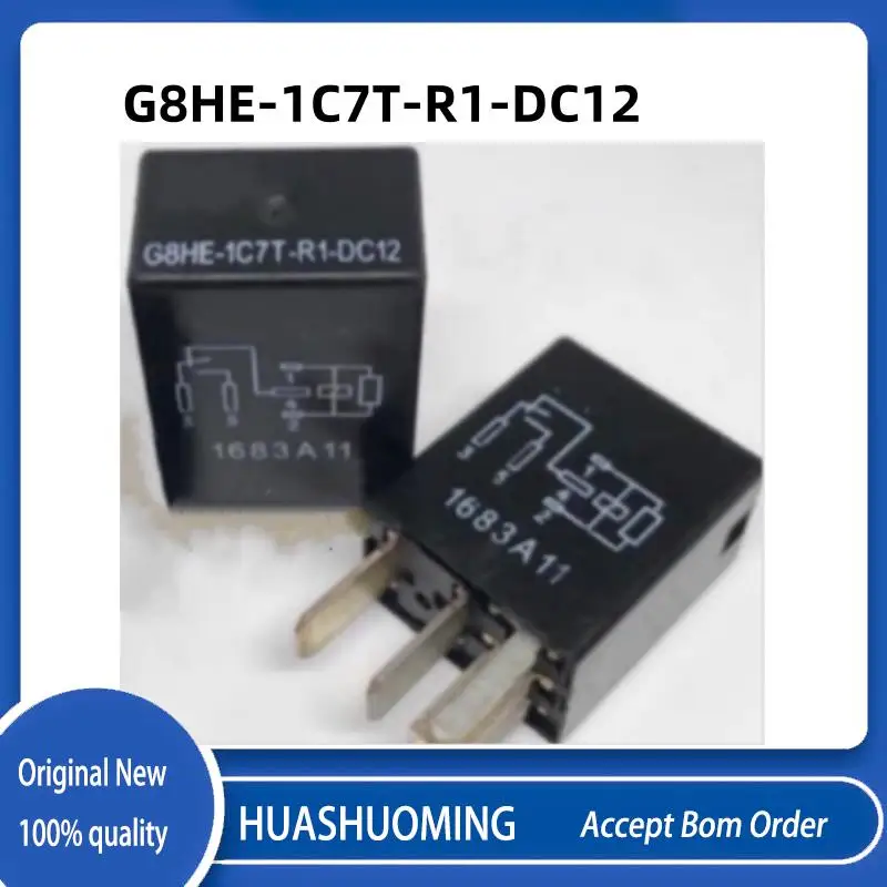 

Новинка, 5 шт./партия, Φ 12V Φ G8HE 1C7T 2 5PIN