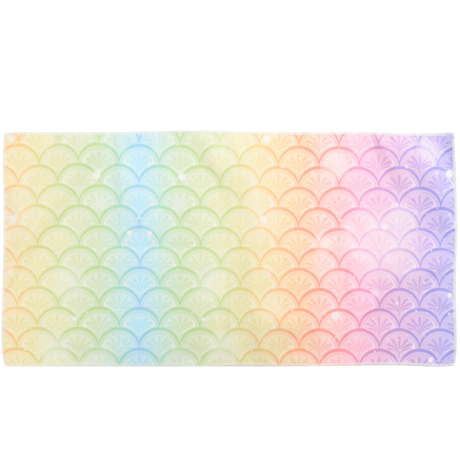 

Mermaid Beach Towel Beach Shawl Sunshade Film Swimming Fiber for Home Miss Travel