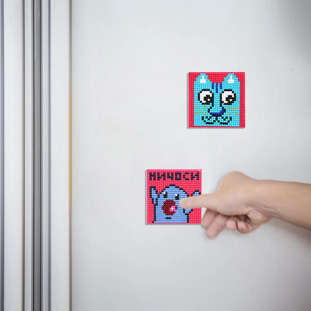 Diamond Painting Fridge Magnets