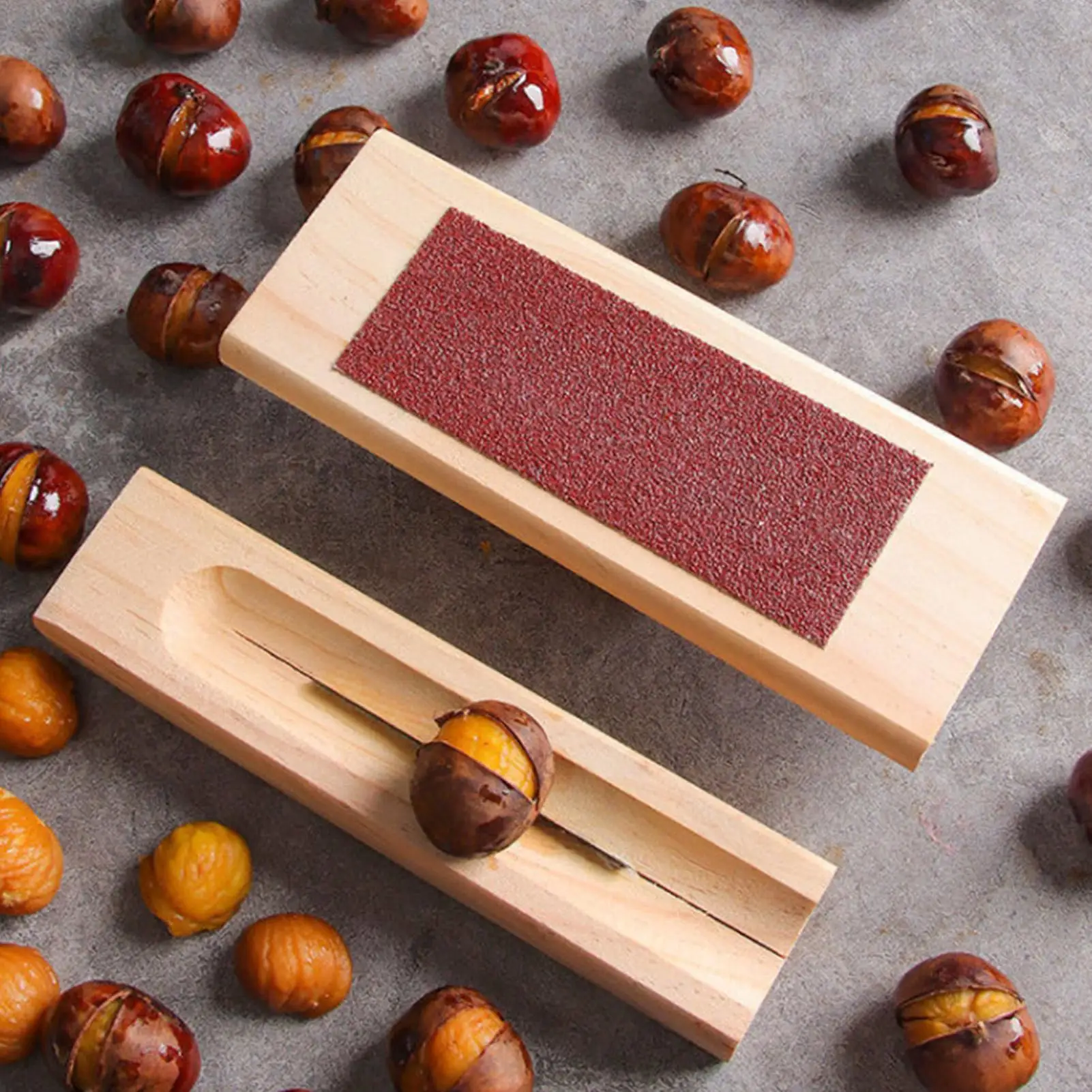 Description Picture 5 of itemManual Nut Opener Wooden Chestnut Opener Tool Duty Walnut Plier Opener Tool For Walnuts Chestnuts Pecans Hazelnuts Almonds