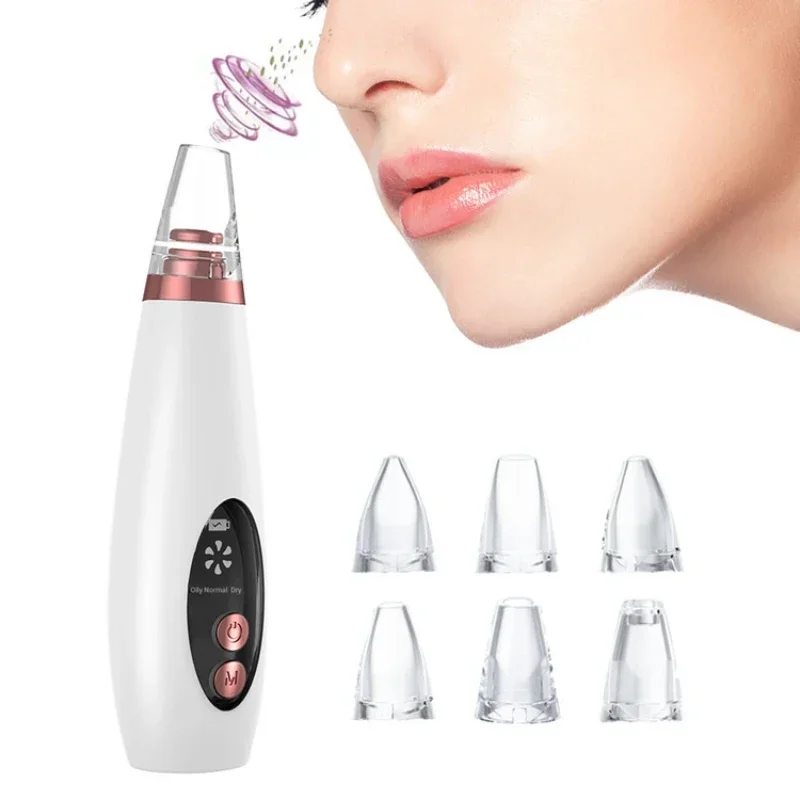Blackhead Remover Acne Remover Facial Pore Cleanser Electric Blackhead Remover Vacuum Pore Cleaning Facial Black Spots White Dot Pimple Acne Cleaner Face Care Tool Beauty