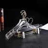 5/10pcs Transparent Acrylic Hanger Organizer Clothes Hanger Suit Pants Anti Slip Drying Rack Suitable for Adults Children 1