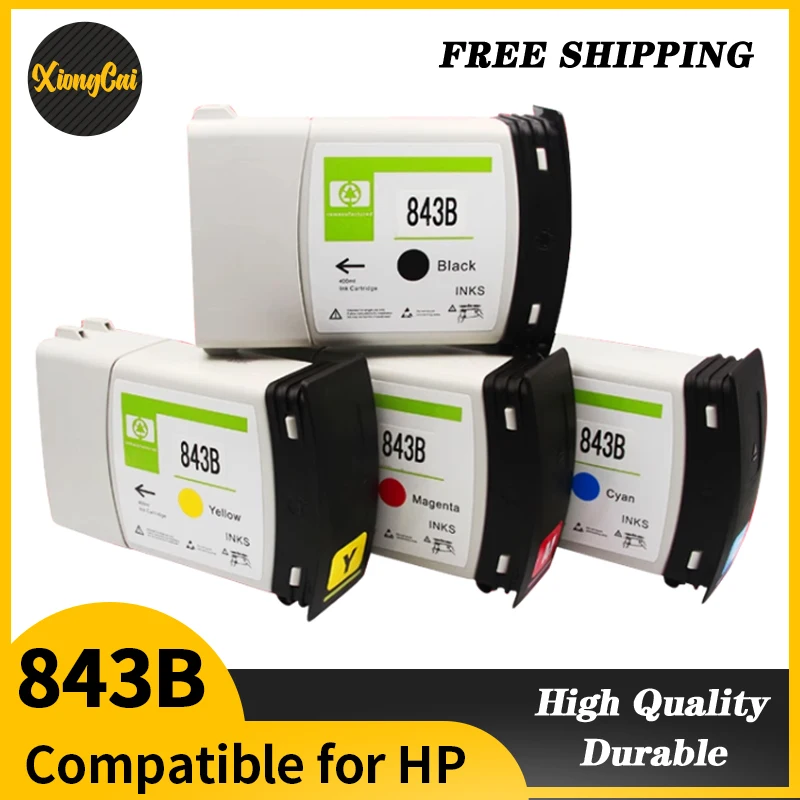 843 843B Per Cartuccia D'Inchiostro Compatibile Hp Con Inchiostro A Pigmenti Pieni Per Hp Pagewide Xl 4000 4100 4500 5000 5100 Remanufacturing