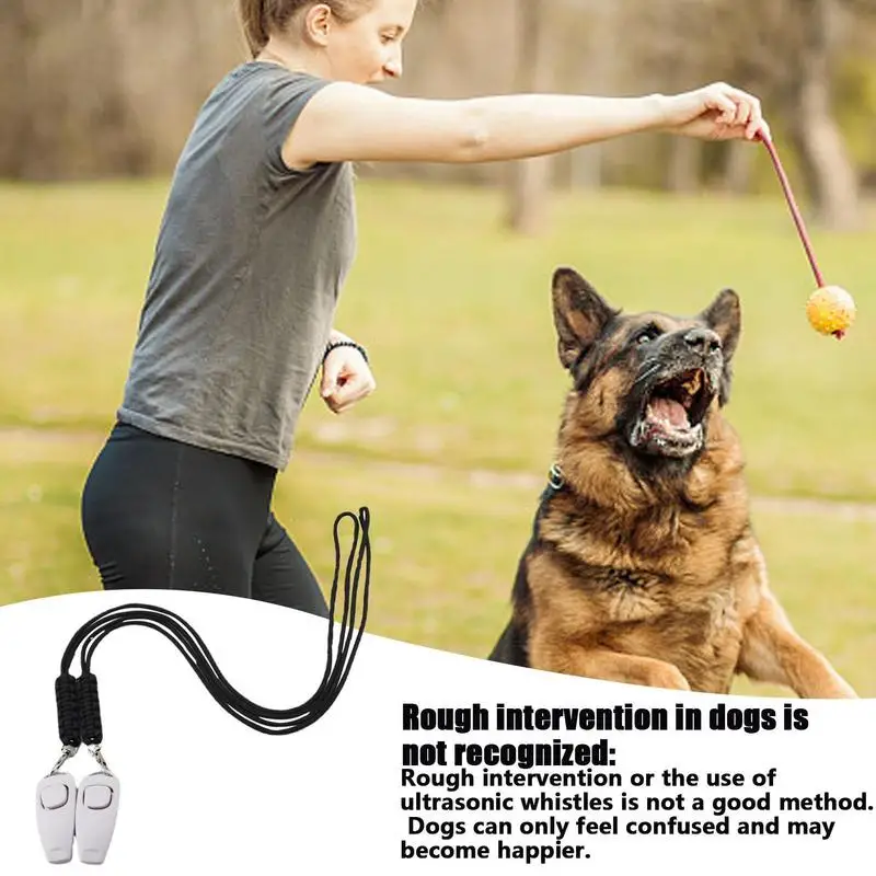 Dog Training Clicker 2Pcs Dogs Click Trainer Aid Tool With Lanyard Portable Dog Supplies For Cat Horse
