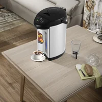 4L 220V 750W chauffe-eau noir norme ue 750W bouilloire électrique en acier inoxydable bouilloire électrique pour bureaux hôtels maison 4