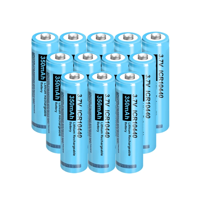 Piles Rechargeables AAA 3.7 V 350 mAh ICR 10440 Li-ION Batterie 4