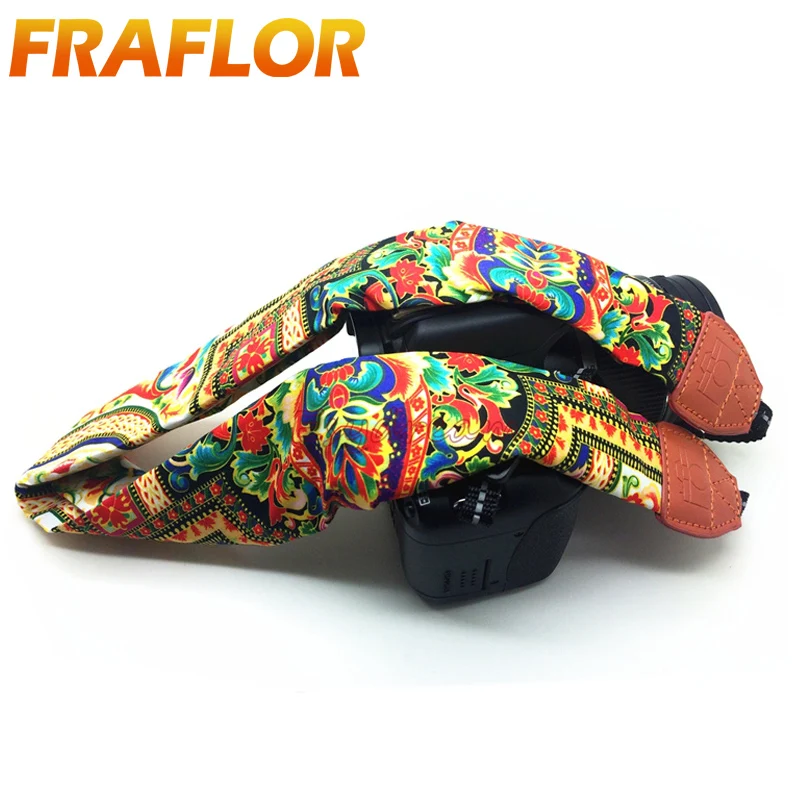 조절 가능한 스타일의 목 어깨 스트랩 숄 및 스카프 빈티지 벨트 니콘  펜탁스 DSLR 캐논 EOS 카메라용 오리엔탈 보헤미안 스타일