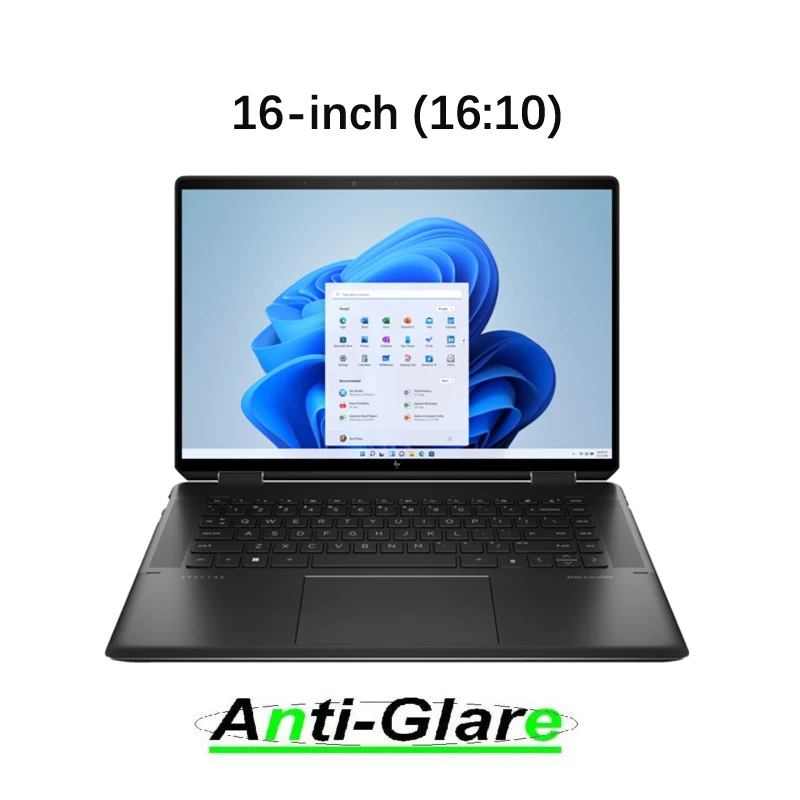 2X Copertura Protettiva Per Schermo Anti Luce Blu E Antiriflesso Per Laptop Hp Spectre X360 2-In-1 Muslimah/Muslimah 16 "16:10