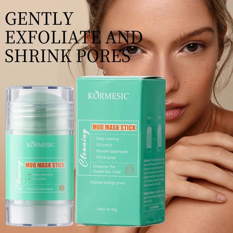 Description Picture 3 of itemOriginal Facial Remove Blackhead Niacinamide Solid Mask Treat Acne Blemish Black Dots Clean Stick Cream Shrink Pores Skin Care