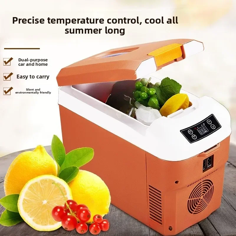 DURABLE12L 차량용 가정용 겸용 미니 냉온장고 24V 트럭 전용 냉장고 ..