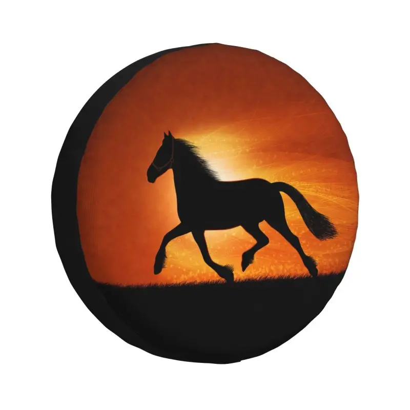 

Чехол для шины Running Horse 4WD, запасная защита колеса 4x4, для Jeep Wrangler, 14 дюймов 15 дюймов 16 дюймов 17 дюймов