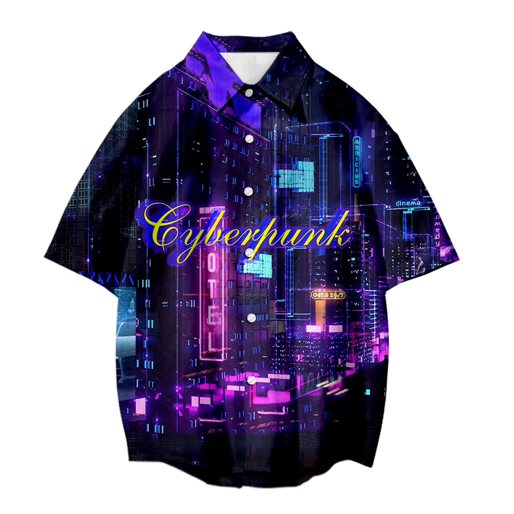 

Fashion Summer shirt Panda Influencer Short Shirt Trend Men 3D digital printing Merch Turndown Collar Casual Shirt1
