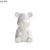 Creative Bear Ceramic Vase Dining Table Ornament Flower Arrangement Utensils Hydroponic Vase Living Room Aesthetic Decoration 6