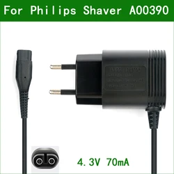 A00390 4.3V 70mA EU US Plug AC Power Adapter Charger for Philips Electric Shaver BT405 BT405/16 BT3206/14 QT4005 MG3710 MG3711