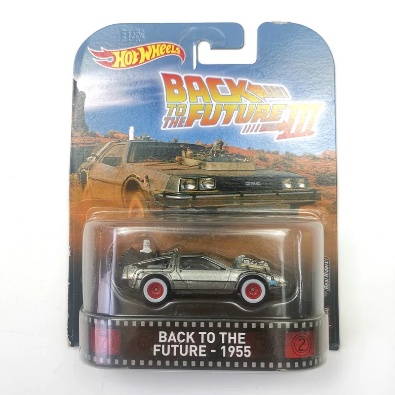 

Hot Wheels 1:64 Car BACK TO THE FUTURE 1955 Collector Edition Metal Diecast Model Car