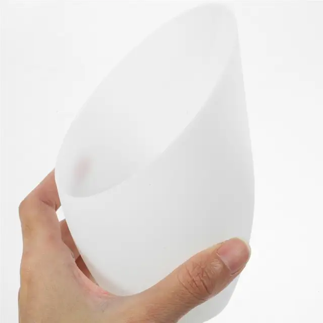 Paralume In Plastica A Tamburo - Sostitutivo Per Lampade Da Comodino, Sospensione E Tavolo (11x10cm, 4 Pezzi) - Foto 11