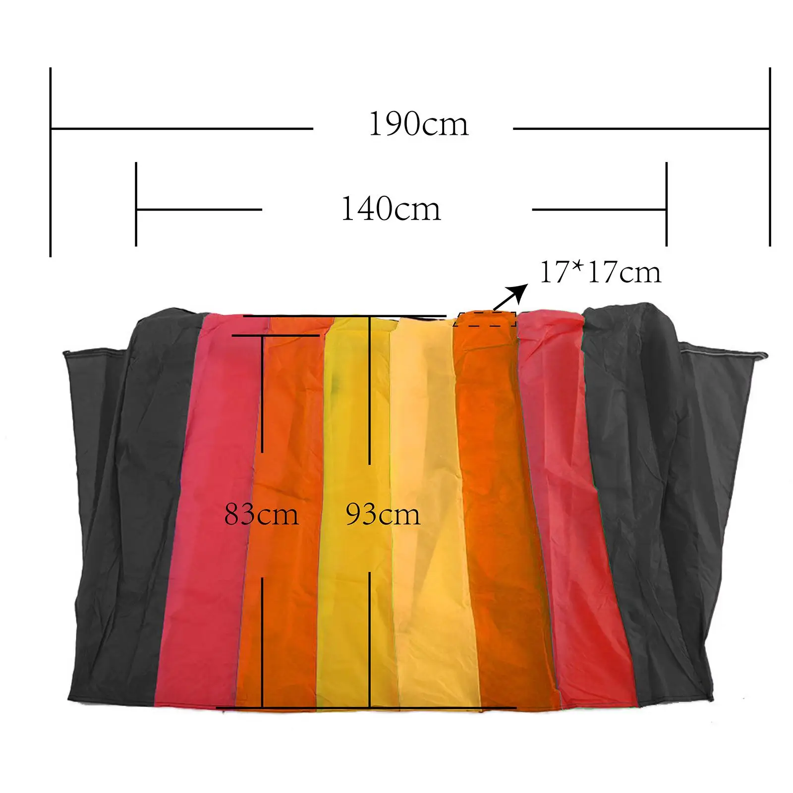 Large Rainbow Kite for Kids and Adults Outdoor Games Activities Backyard 6