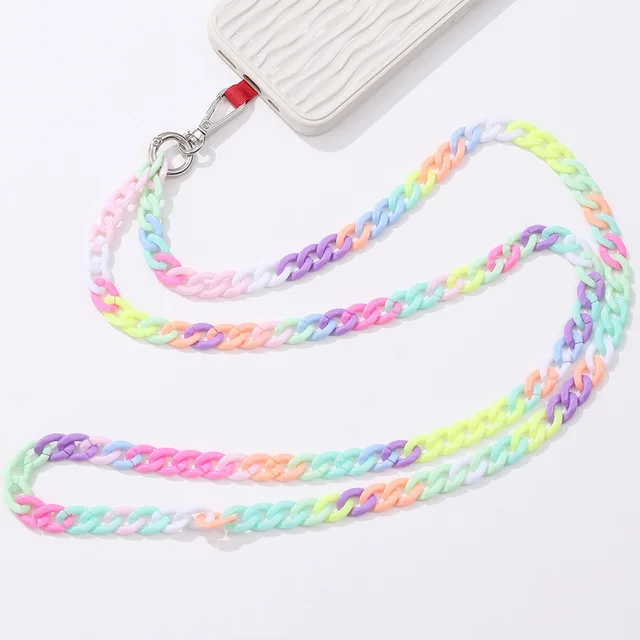 귀여운 카와이 스타일의 휴대폰 목걸이