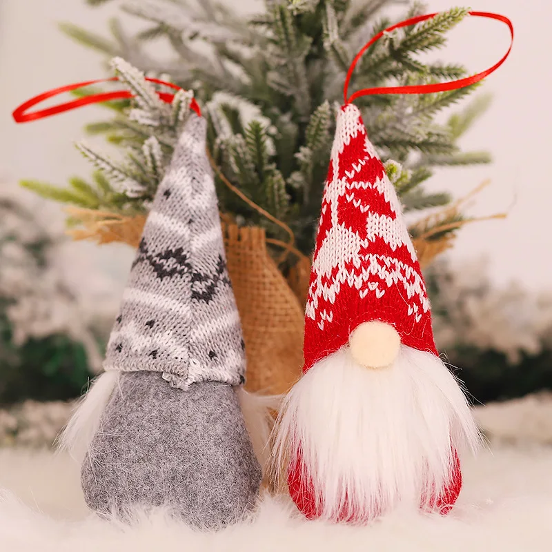 

Merry Christmas Decorations 2023 Faceless Doll Merry Christmas Decorations for Home Tree Ornament Happy New Year 2022