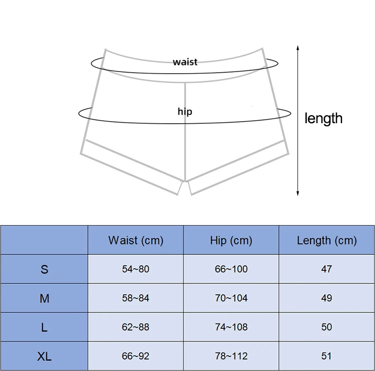 Women's Shorts High Waist Cycling