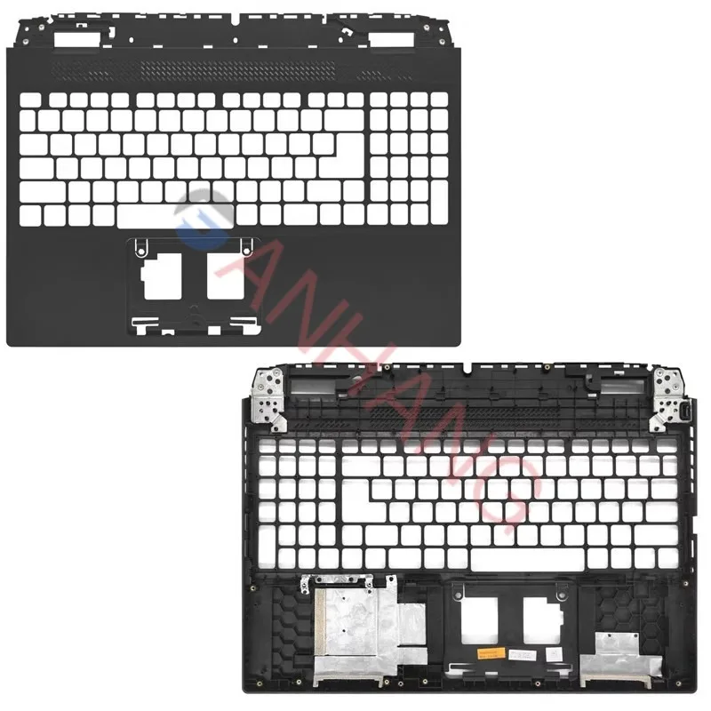 Premium Replacement Laptop Case for Acer Nitro 5 - Complete Set with LCD Back Cover, Front Frame, Palmrest, Bottom Case, and Hinges