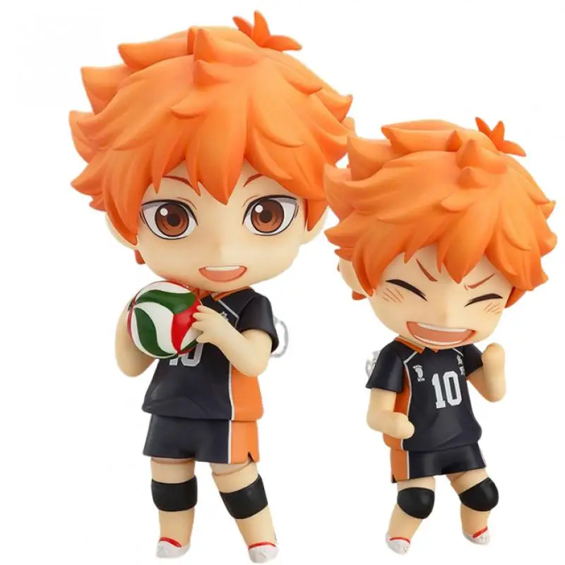 

Haikyuu!! Anime Figures Shoyo Hinata #461 Action Figure Q Version Model Ornaments Christmas Day Decorate Toy Gifts