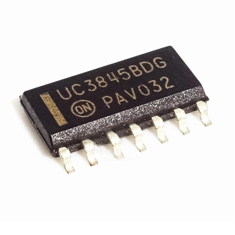 

New Original UC3845BDG UC3845BDR2G UC3845D UC3845DR2G SOP14 ON/ST/TI CHIPS uc3845 3845 packing SOP-14
