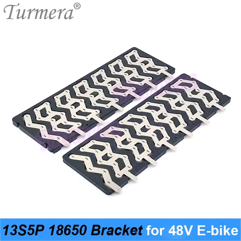 Turmera 48 فولت بطارية السمك الفضية 13S5P 18650 قو...