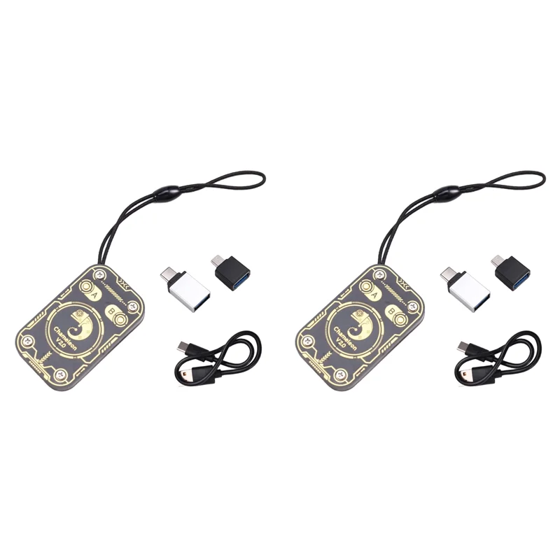【NECESSITY】2X Chameleon Ultra V2.0 RFID Akıllı Çip Okuyucu Akıllı Kart Emülatörü 125Khz 13.56Mhz IC Kimlik Kartı Kod Çözme NFC Anahtar Çoğaltıcı