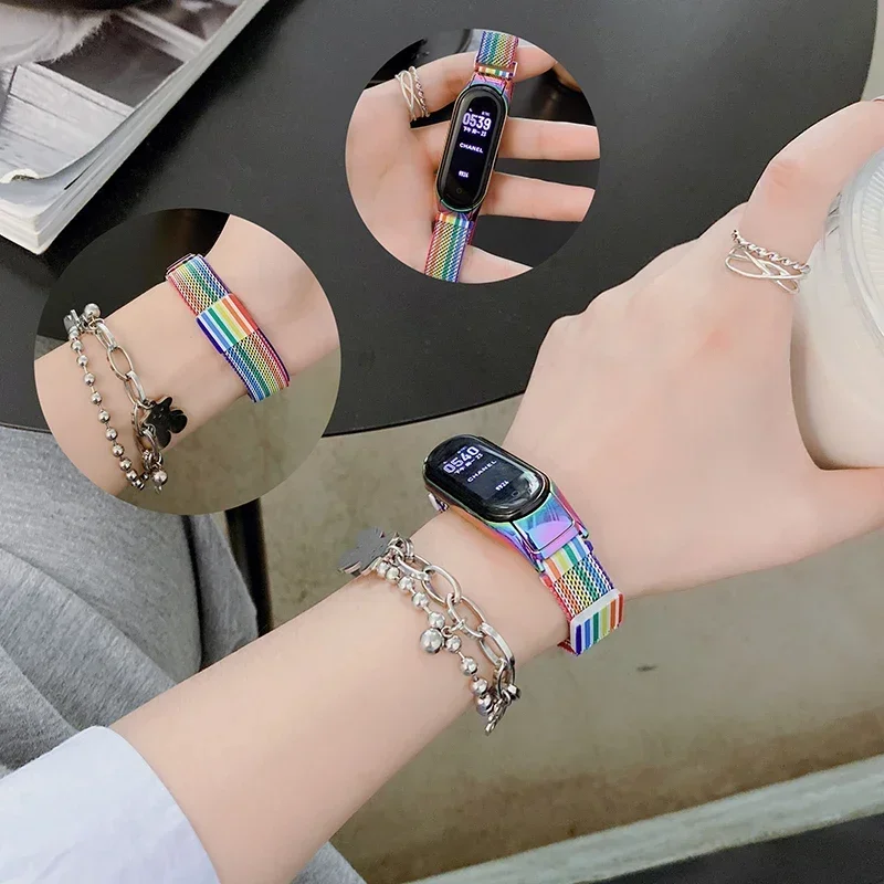 Milanese Loop Sport Wristband for Smartwatch - Replacement Bracelet and Accessories