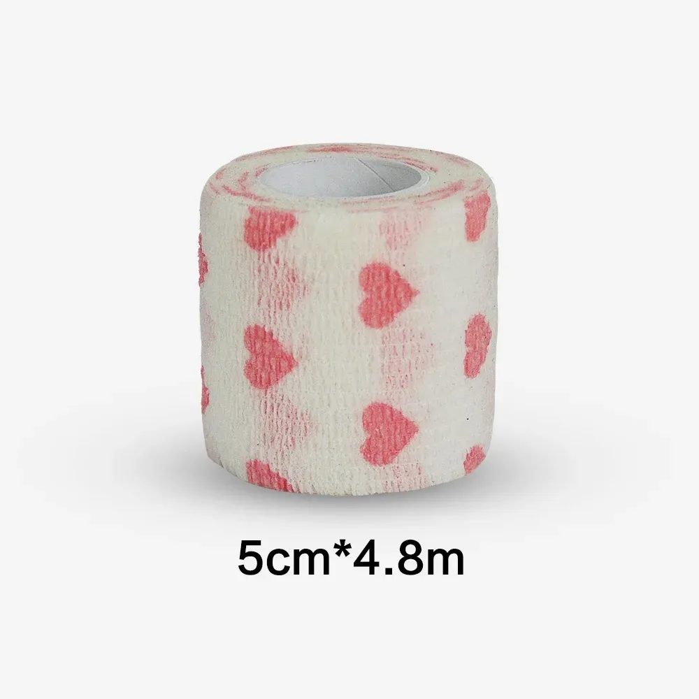 1/6/10/12Pcs Portable Elastic Self-adhesive Bandage, Breathable Sports Non-woven Wrap Finger Tape For Wrist Ankle Elbow Shoulder