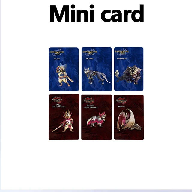 6 In 1 Monster Hunter Rise Sunbreak Nfc Mini Amiibo Card - Accessories -  AliExpress