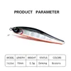 ZipBaits Rigge 70s Sinking Minnow Fishing Lures Artificial Bait 3D Natural Eye Wobbler Hard Bait Fishing Tackle Rival 70S Minnow 2