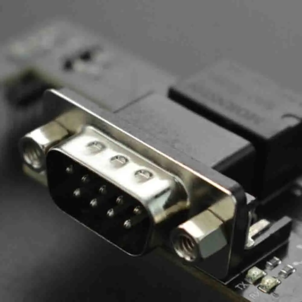 DFRobot RS232 D-Sub Connector Expansion Shield for LattePanda V1 with signal power isolation lightning surge protection