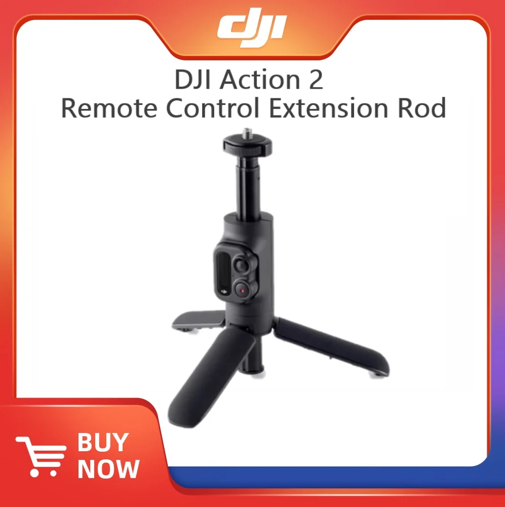 DJIAction2RemoteControlExtensionRodtripodandremovableremote