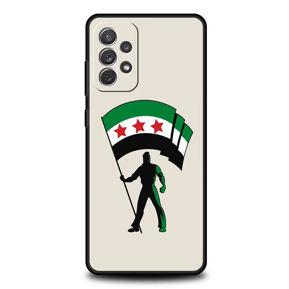 Syria Flag Design Phone Case Cover