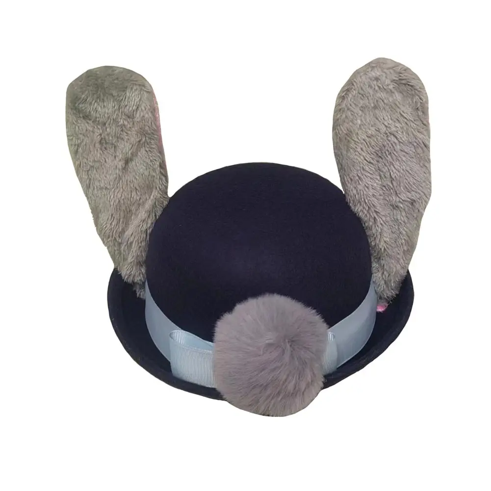 Adult/Kids Judy Hopps Cosplay Hat Cap Halloween Carnival Costume Accessories Gifts