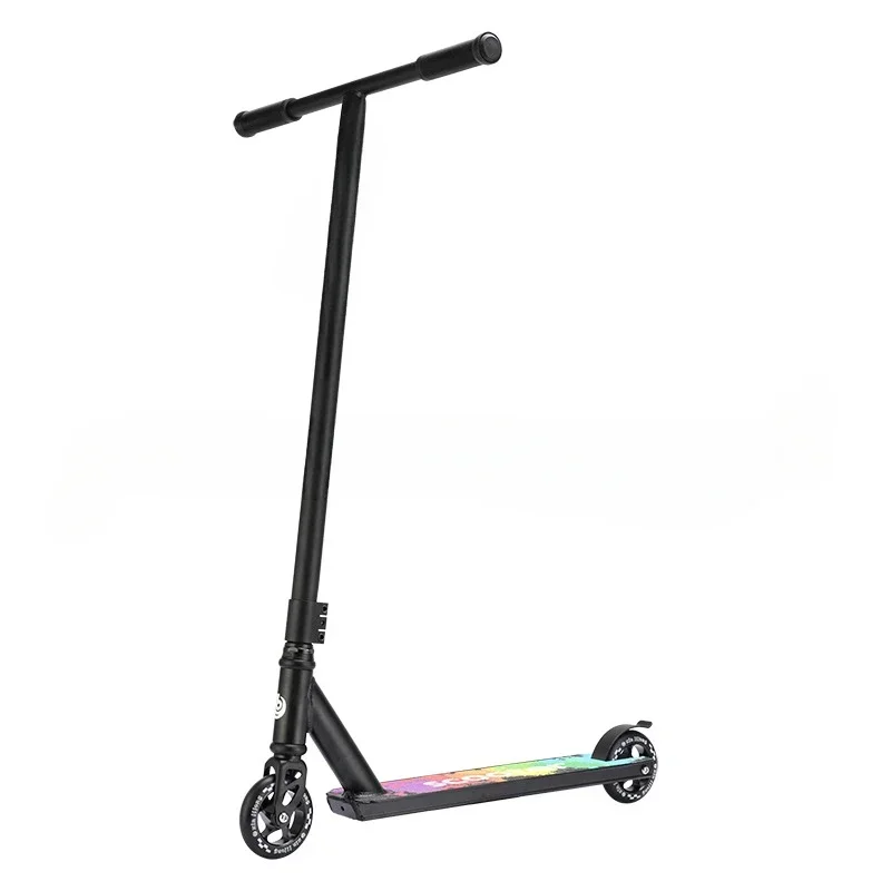 Pro Scooter for Kids Adults Aluminum Alloy Body PU Wheel Stunt Skateboard Kick Freestyle Scooter
